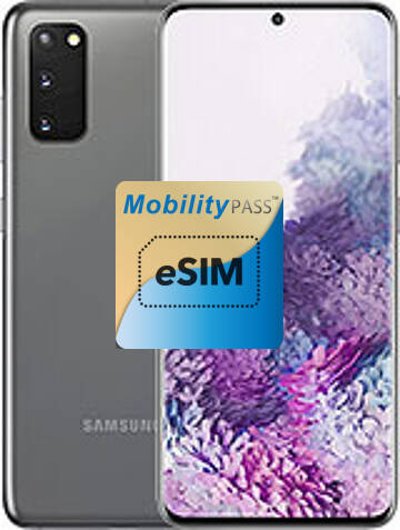 Universal eSIM for Samsung Galaxy S20 | Available in 220 Countries ...